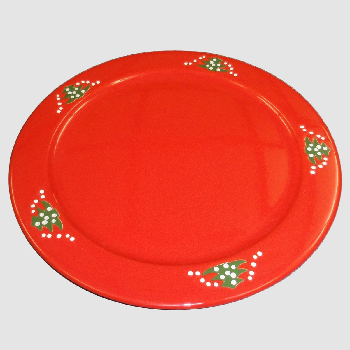 Waechtersbach Germany "Christmas Tree" Round Charger Platter (12.25")