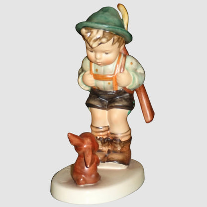 "Sensitive Hunter" Goebel Hummel Large Figurine #6/I (6")