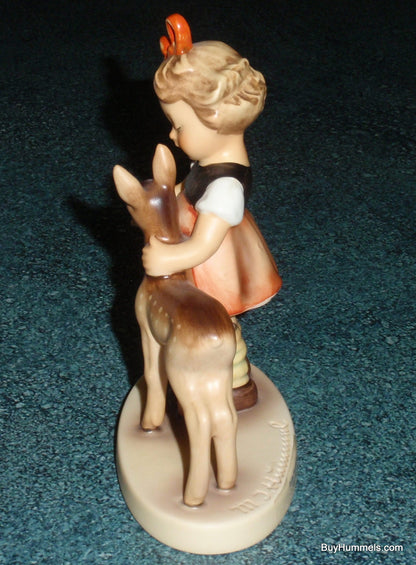 "Friends" Goebel Hummel Figurine #136/1 - Little Girl With Fawn - ADORABLE!