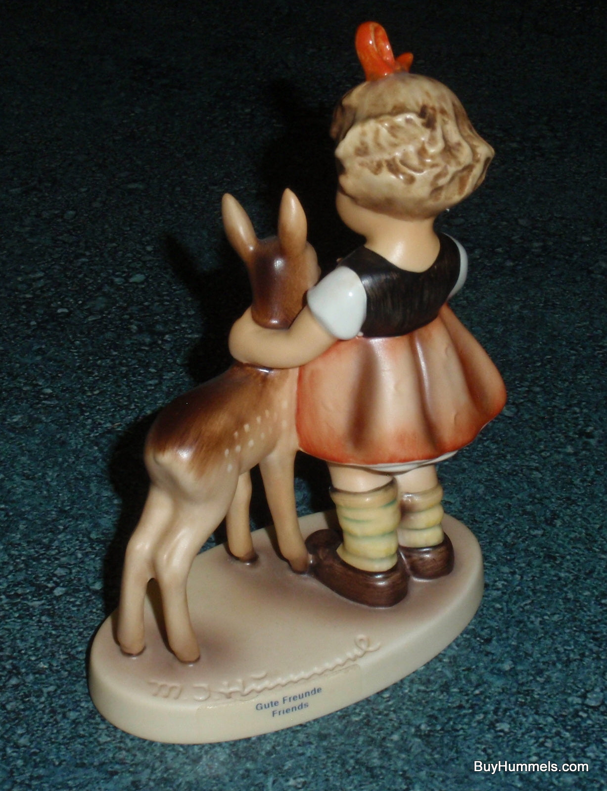 "Friends" Goebel Hummel Figurine #136/1 - Little Girl With Fawn - ADORABLE!