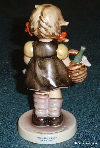 "Little Visitor" Goebel Hummel Figurine #563/0 TMK7 Little Girl With Basket - ADORABLE GIFT!