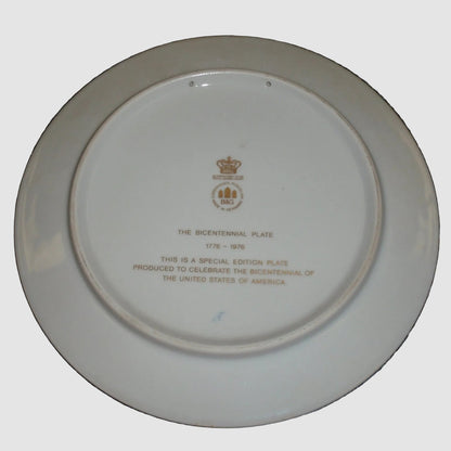 "The Bicentennial Plate" Bing & Grøndahl 1776-1976 13 Colonies 9" With Box