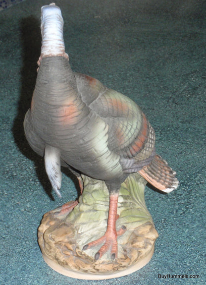 10" Sadek Wild Male Turkey Tom Gobbler by Andrea Collectible Figurine - COLLECTIBLE BIRD GIFT!