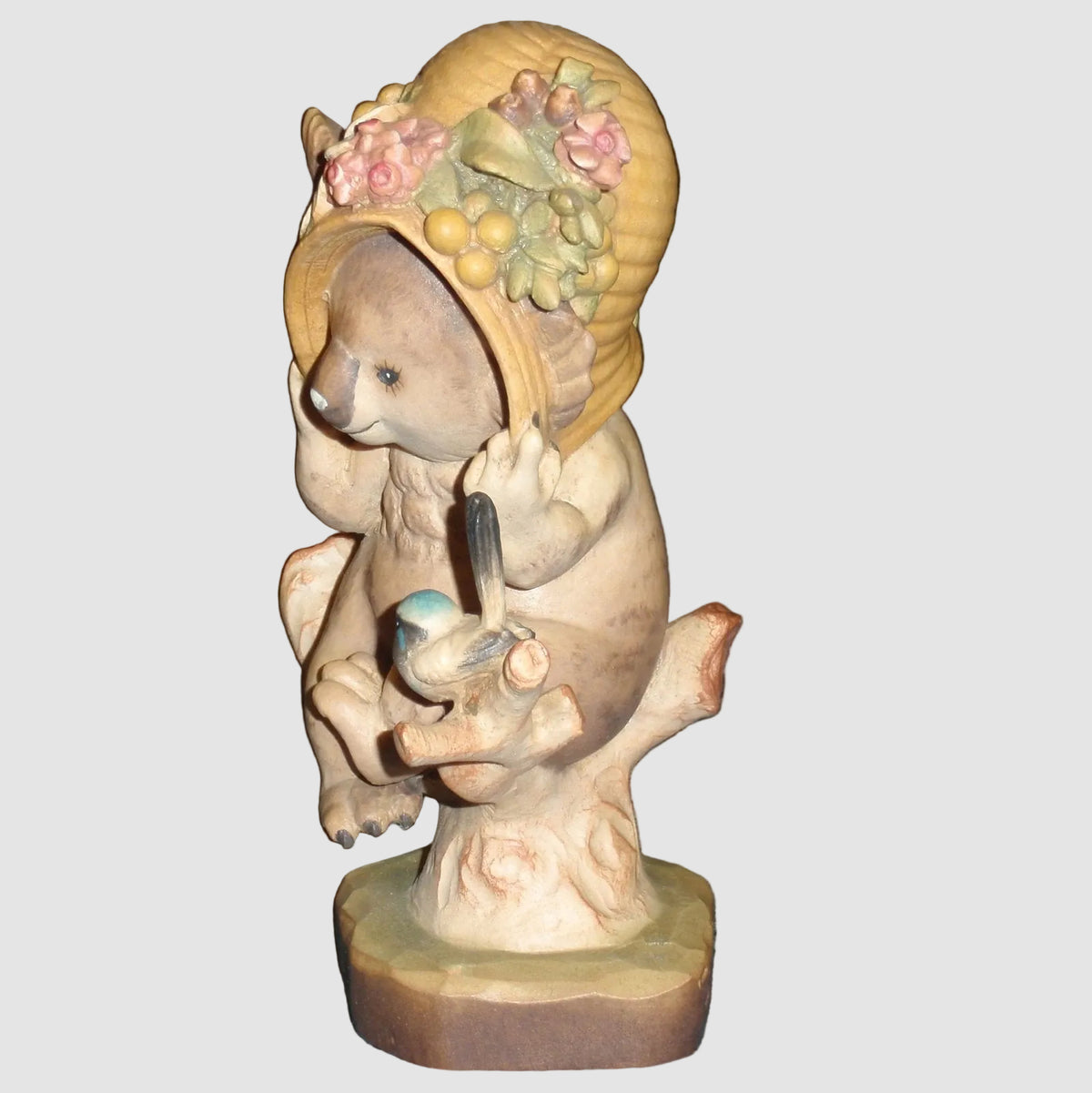 "A Little Bird Told Me" Anri Sarah Kay Koala Figurine #653601 (5.5" LE)