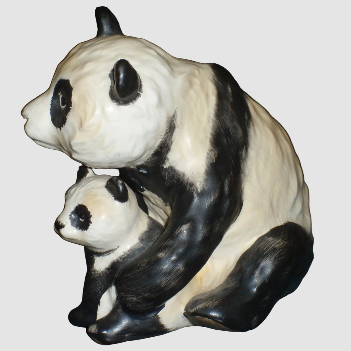 "Giant Panda With Cub" Goebel Figurine #36008-10 (4.25")