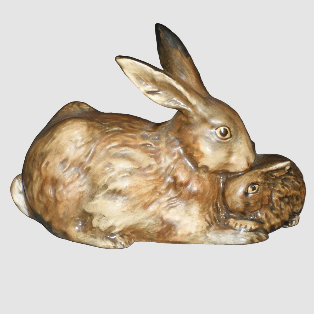 "Mother Bunny With Baby" Goebel Figurine #34301 (4" x 5.75")