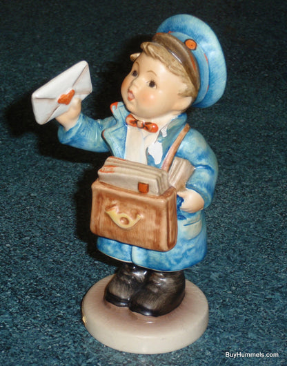 "Postman" Goebel Hummel Mailman Figurine #119 - Little Boy With Special Letter!