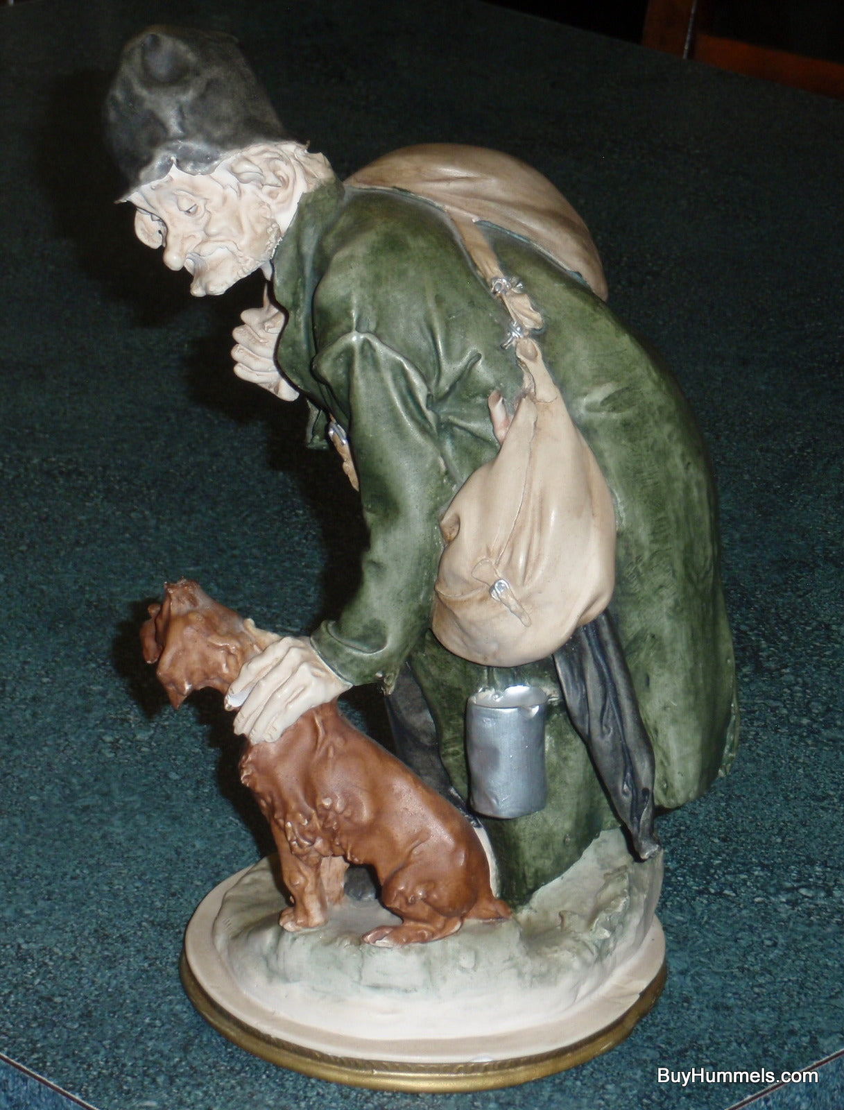 Capodimonte Italy Giuseppe Cappe Porcelain Figurine "Tramp and Scamp" RARE GIFT!