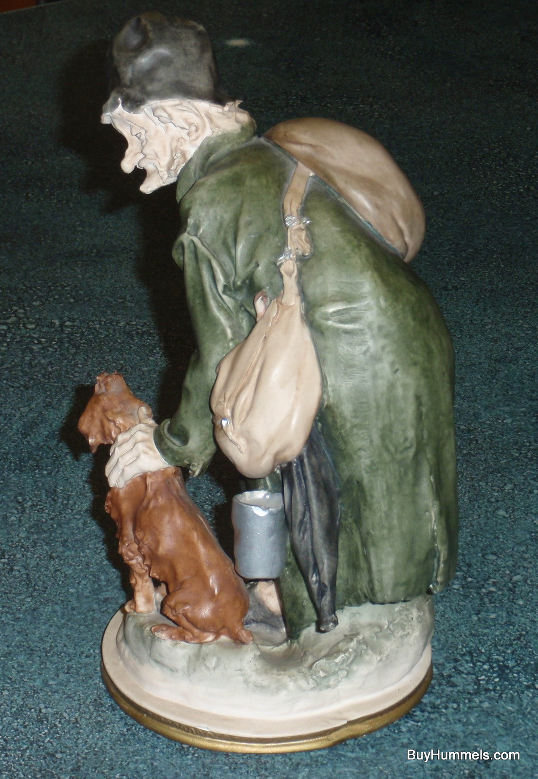 Capodimonte Italy Giuseppe Cappe Porcelain Figurine "Tramp and Scamp" RARE GIFT!