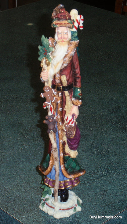 Lenox Pencil Santa CANDYLAND Christmas 13" Figurine - Cute Christmas Gift!