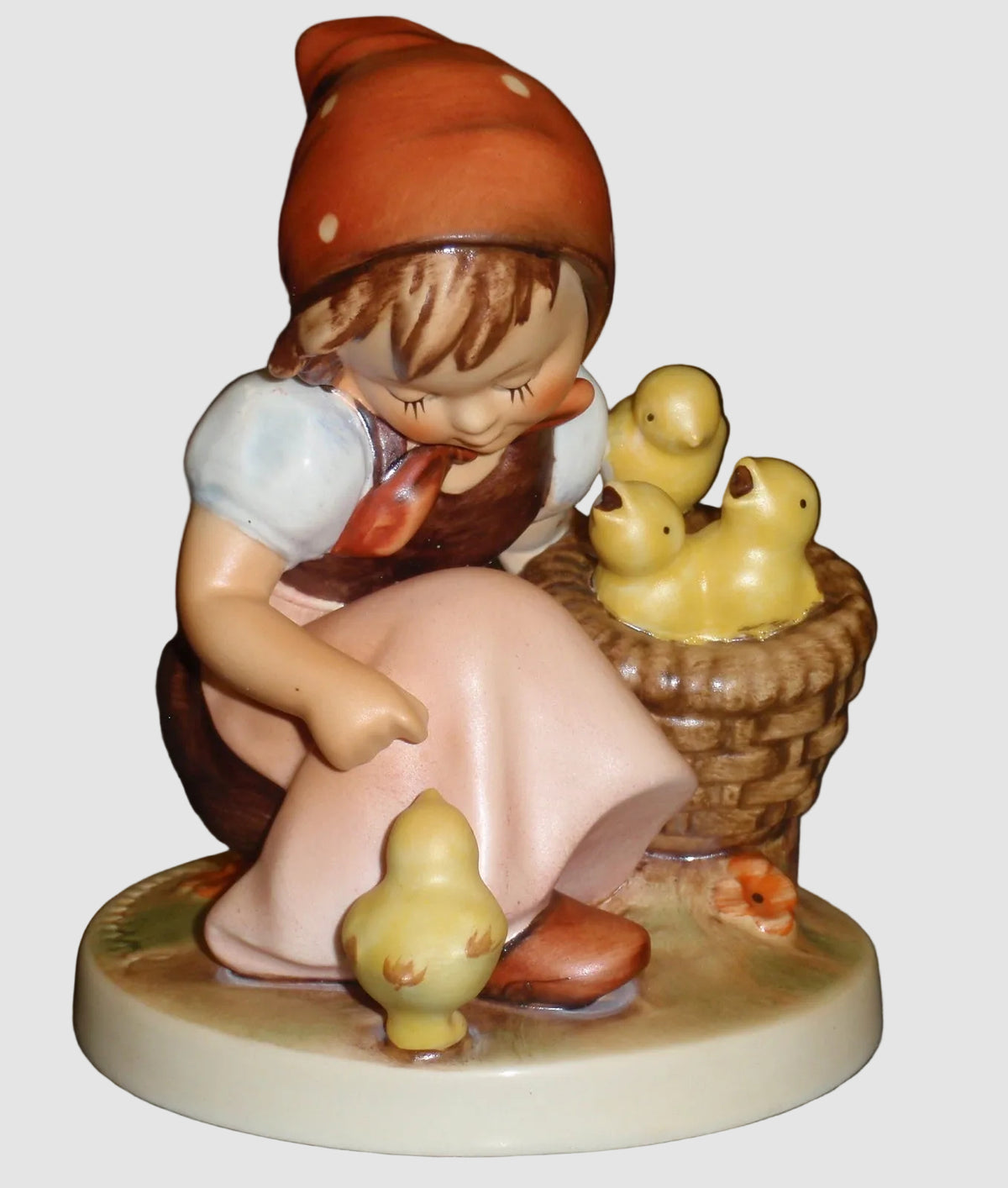 "Chick Girl" Goebel Hummel Large Figurine #57/I (4.25")