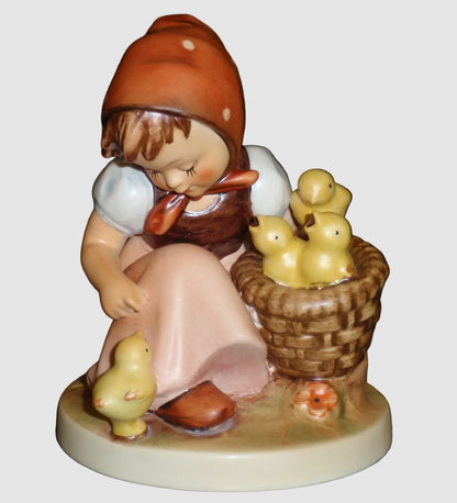 "Chick Girl" Goebel Hummel Large Figurine #57/I (4.25")