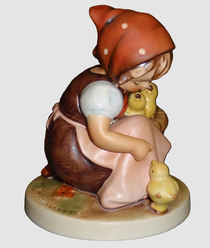"Chick Girl" Goebel Hummel Large Figurine #57/I (4.25")