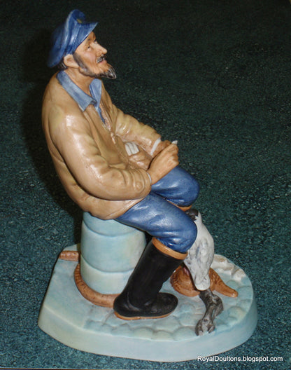 "The Seafarer" Royal Doulton Figurine HN2455 - Sailor & Seagull (8.75")