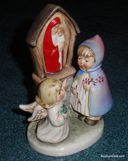 Goebel Angel and Child at Mary's Shrine Figurine 44 055-13 Religious Vintage