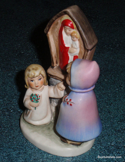 "Angel and Child at Mary's Shrine" Goebel Figurine #44 055-13