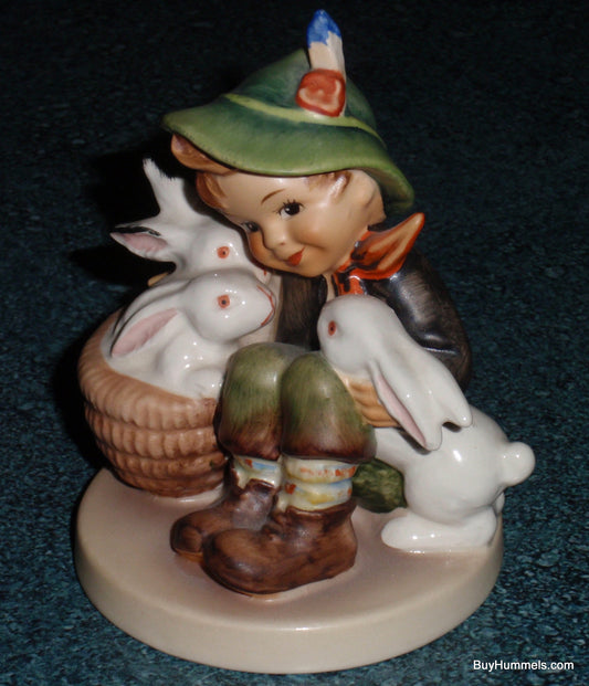 "Playmates" Goebel Hummel Figurine #58/0 - Boy with Bunnies