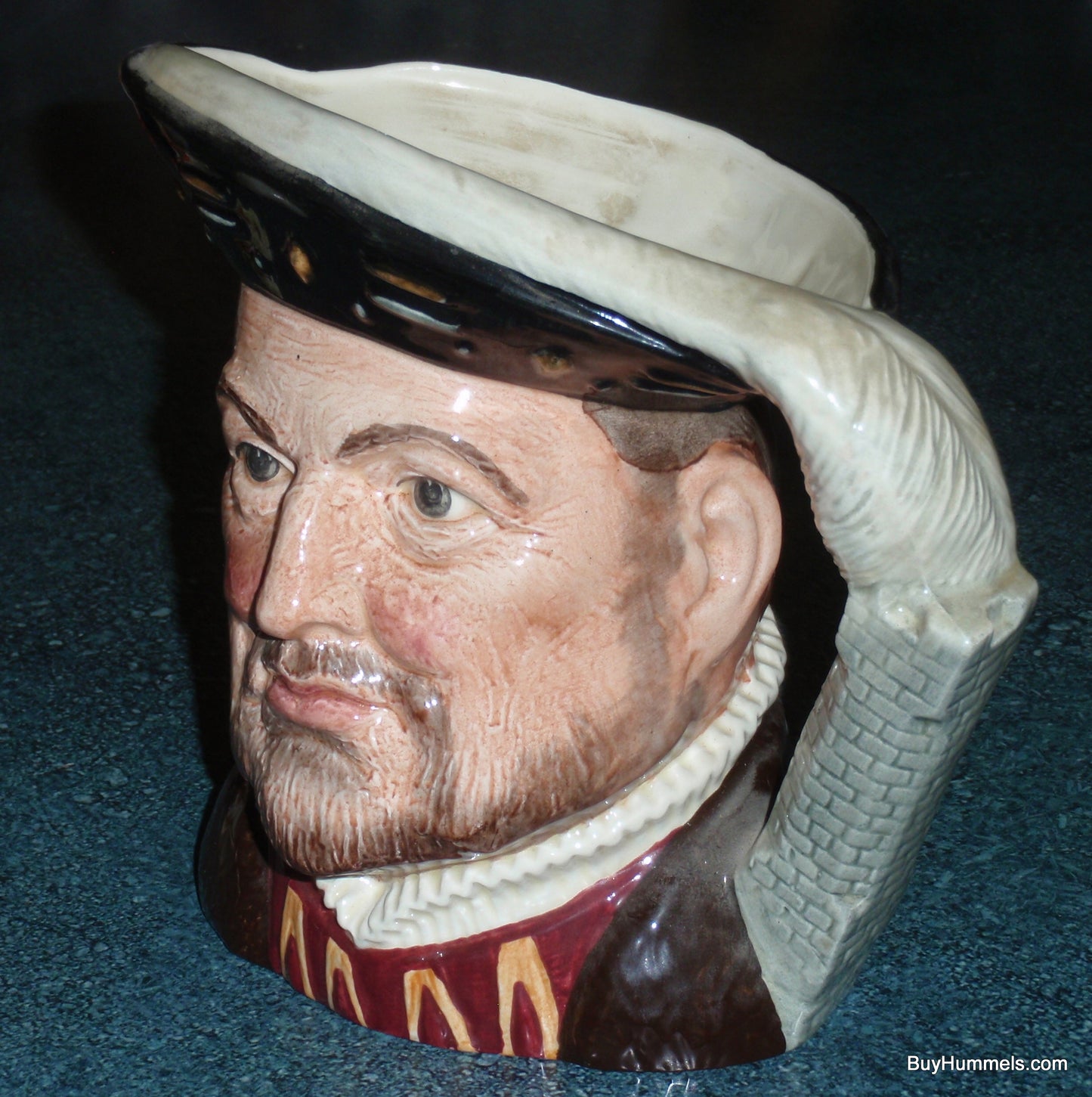 "Henry VIII" Royal Doulton Character Jug D6642 - Large 6.5"