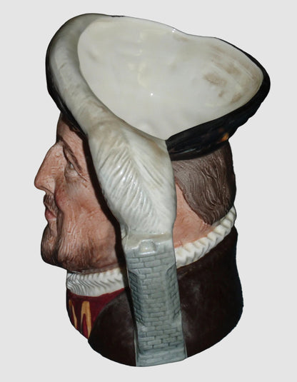 "Henry VIII" Royal Doulton Character Jug D6642 - Large 6.5"