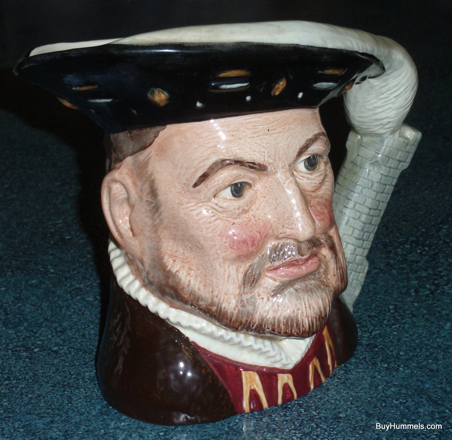 "Henry VIII" Royal Doulton Character Jug D6642 - Large 6.5"