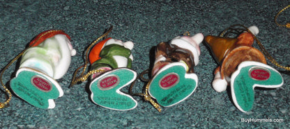 Snow White And The Seven Dwarfs Christmas Ornaments By Walt - Made In Japan - Rare Vintage Christmas Disneyana Gift!