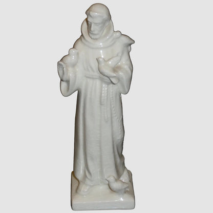 "St. Francis of Assisi" Goebel Sacrart Figurine #HF6 2/0 (7" White Glaze)