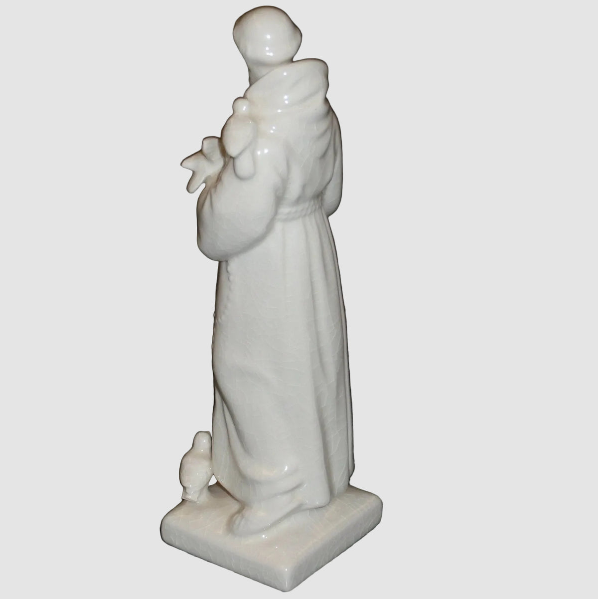 "St. Francis of Assisi" Goebel Sacrart Figurine #HF6 2/0 (7" White Glaze)