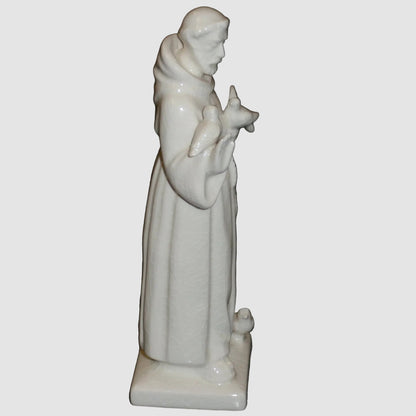 "St. Francis of Assisi" Goebel Sacrart Figurine #HF6 2/0 (7" White Glaze)
