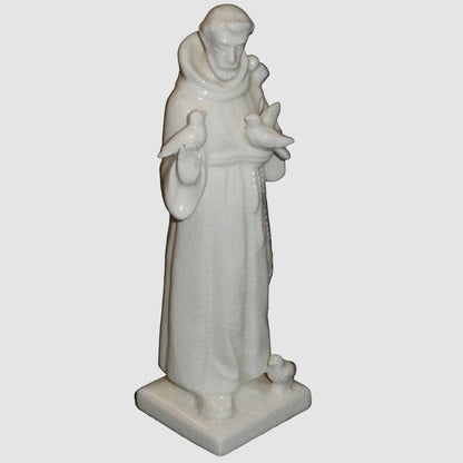"St. Francis of Assisi" Goebel Sacrart Figurine #HF6 2/0 (7" White Glaze)