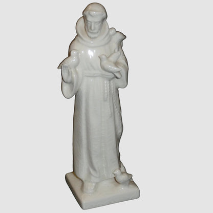 "St. Francis of Assisi" Goebel Sacrart Figurine #HF6 2/0 (7" White Glaze)
