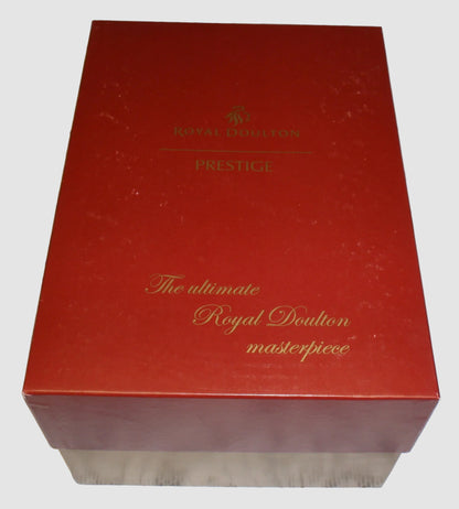 "Sheng Chi Tiger" Royal Doulton Prestige Flambe Figurine BA66 (7.5")