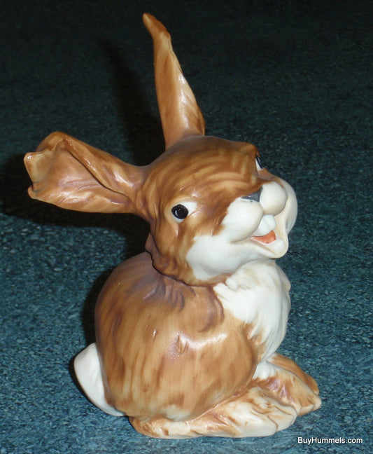 Kaiser W. Germany Porcelain Brown Laughing Bunny # 554 - CUTE COLLECTIBLE GIFT!