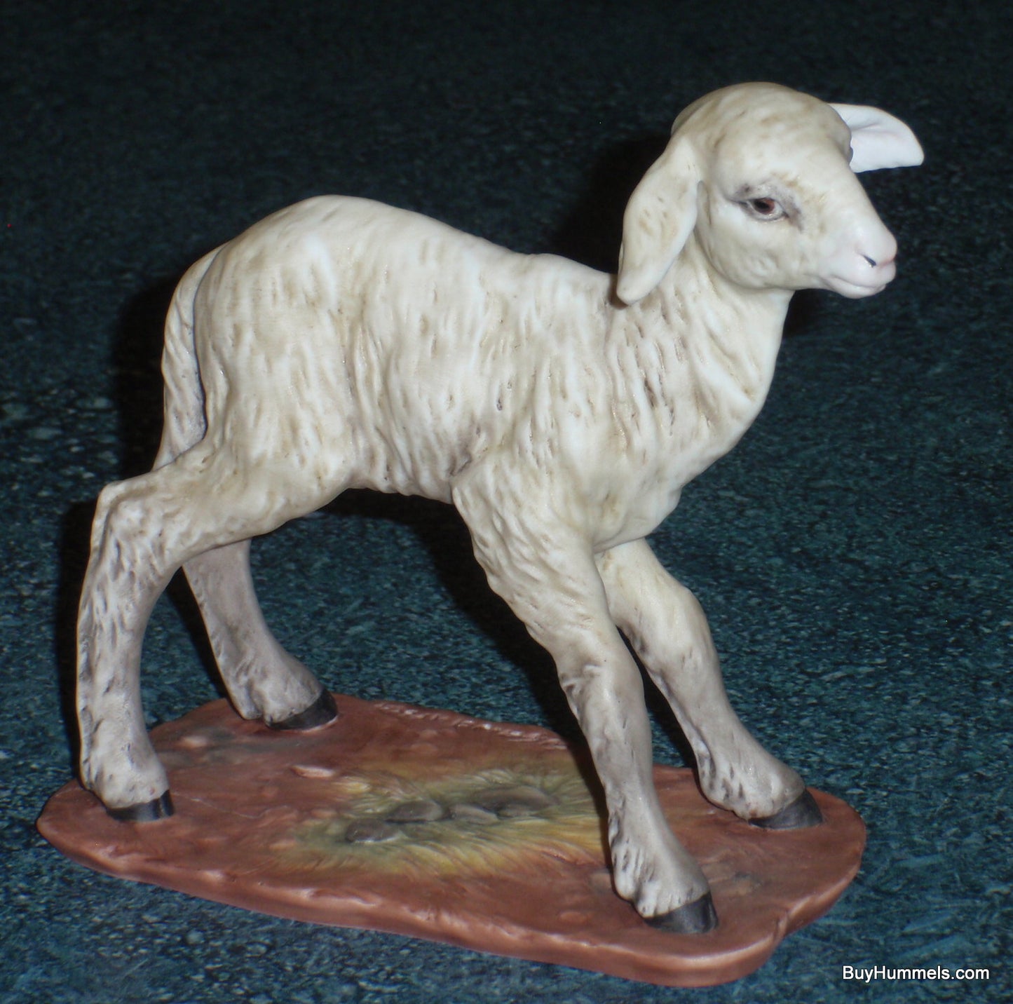 Kaiser Golden Crown West Germany Hand painted Lamb Figurine #607