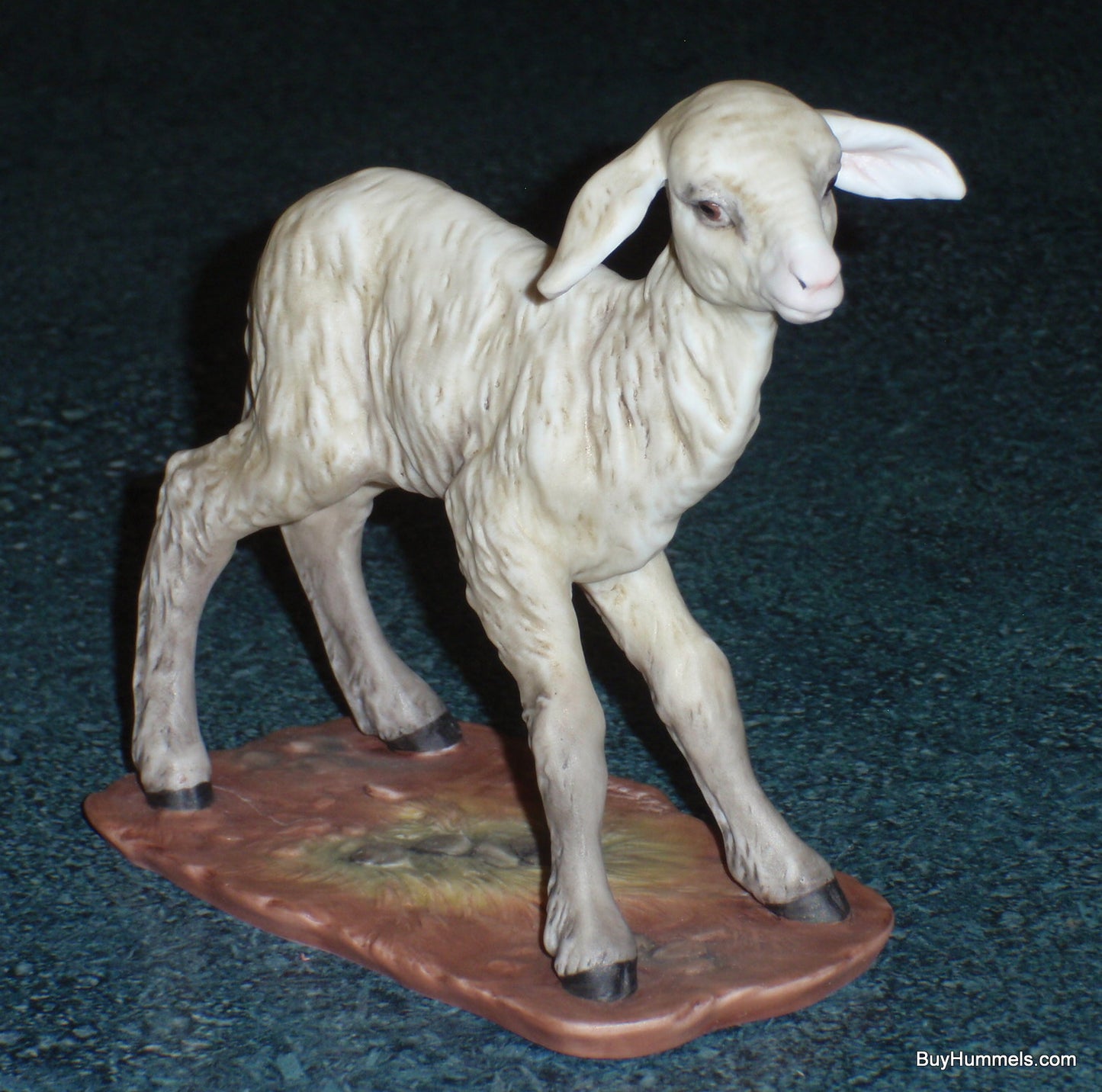 Kaiser Golden Crown West Germany Hand painted Lamb Figurine #607