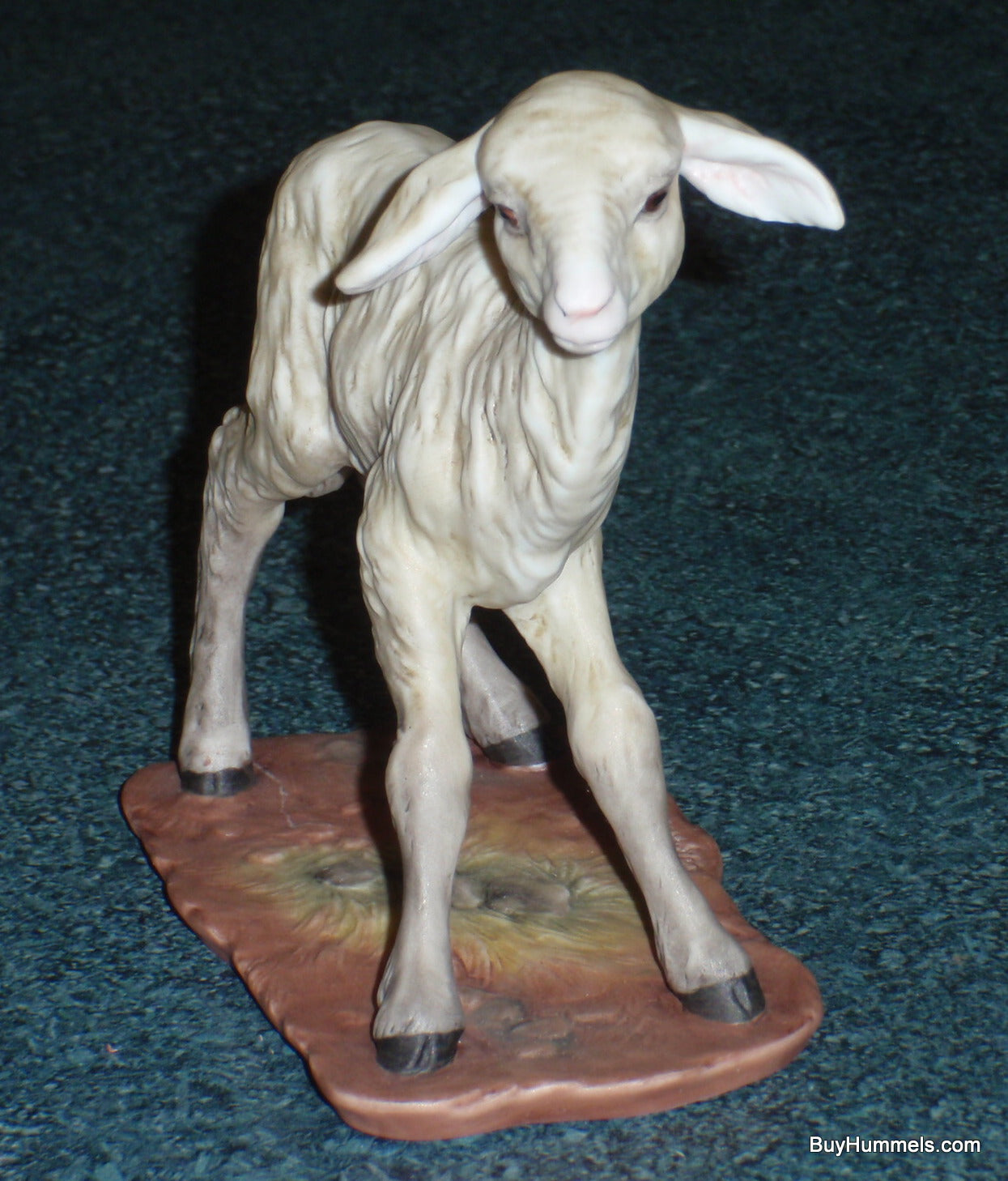 Kaiser Golden Crown West Germany Hand painted Lamb Figurine #607