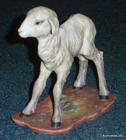 Kaiser Golden Crown West Germany Hand painted Lamb Figurine #607