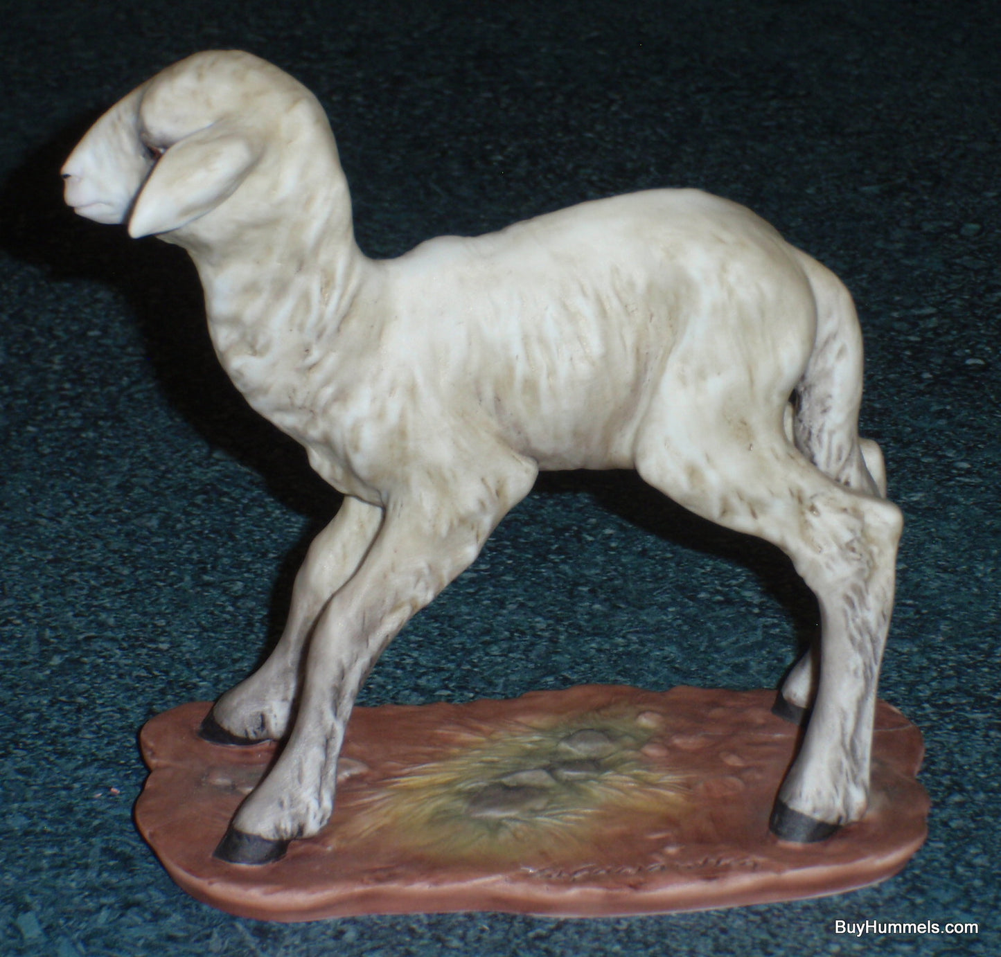 Kaiser Golden Crown West Germany Hand painted Lamb Figurine #607