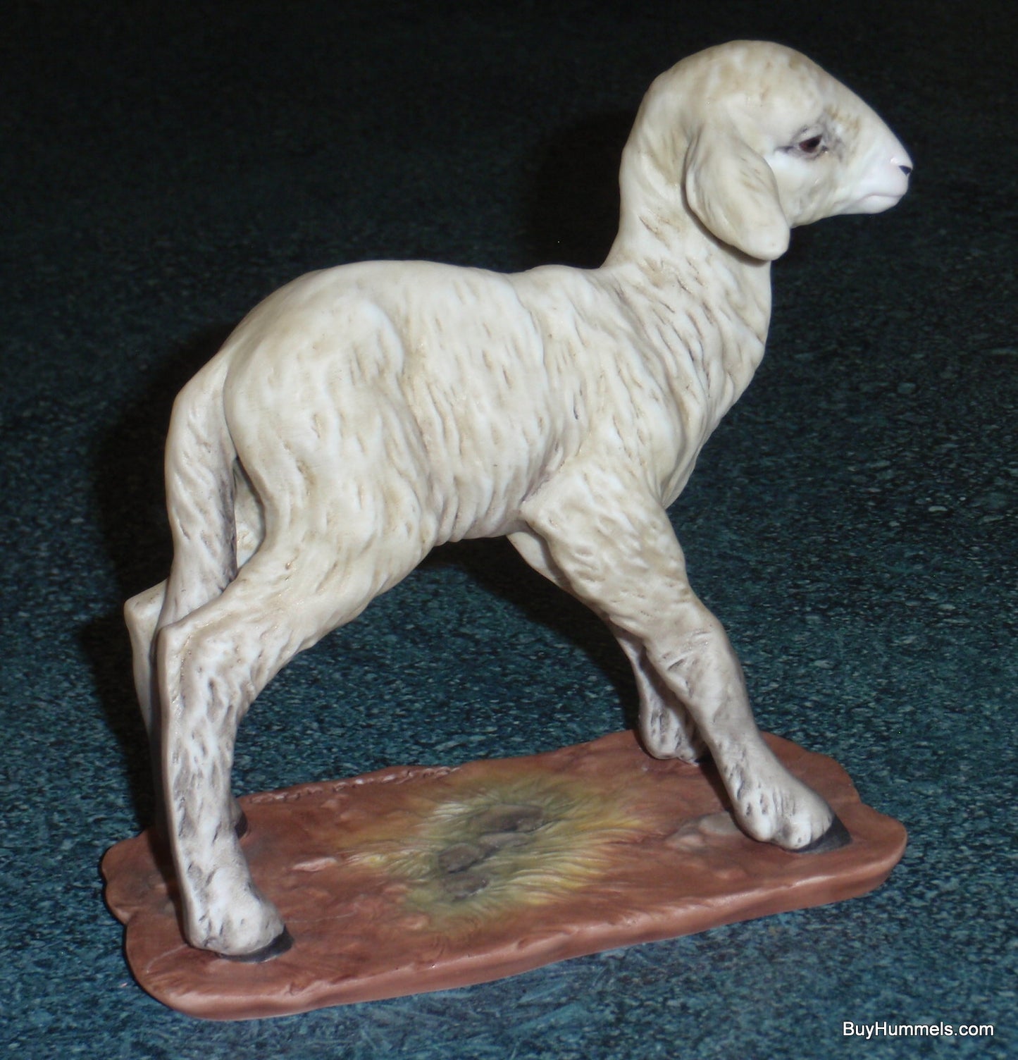 Kaiser Golden Crown West Germany Hand painted Lamb Figurine #607