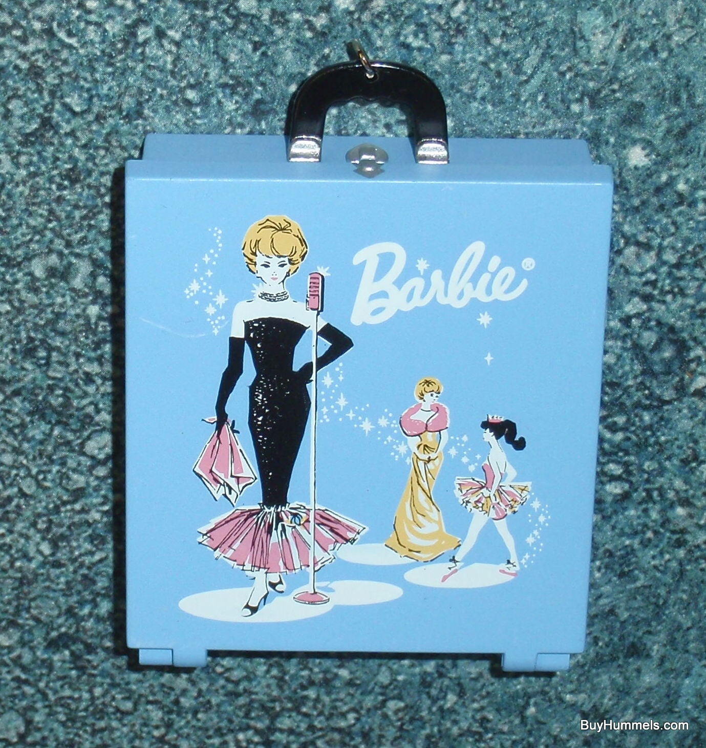 Hallmark Christmas Ornament Barbie Mini Case Opens “Solo In The Spotlight” 2001