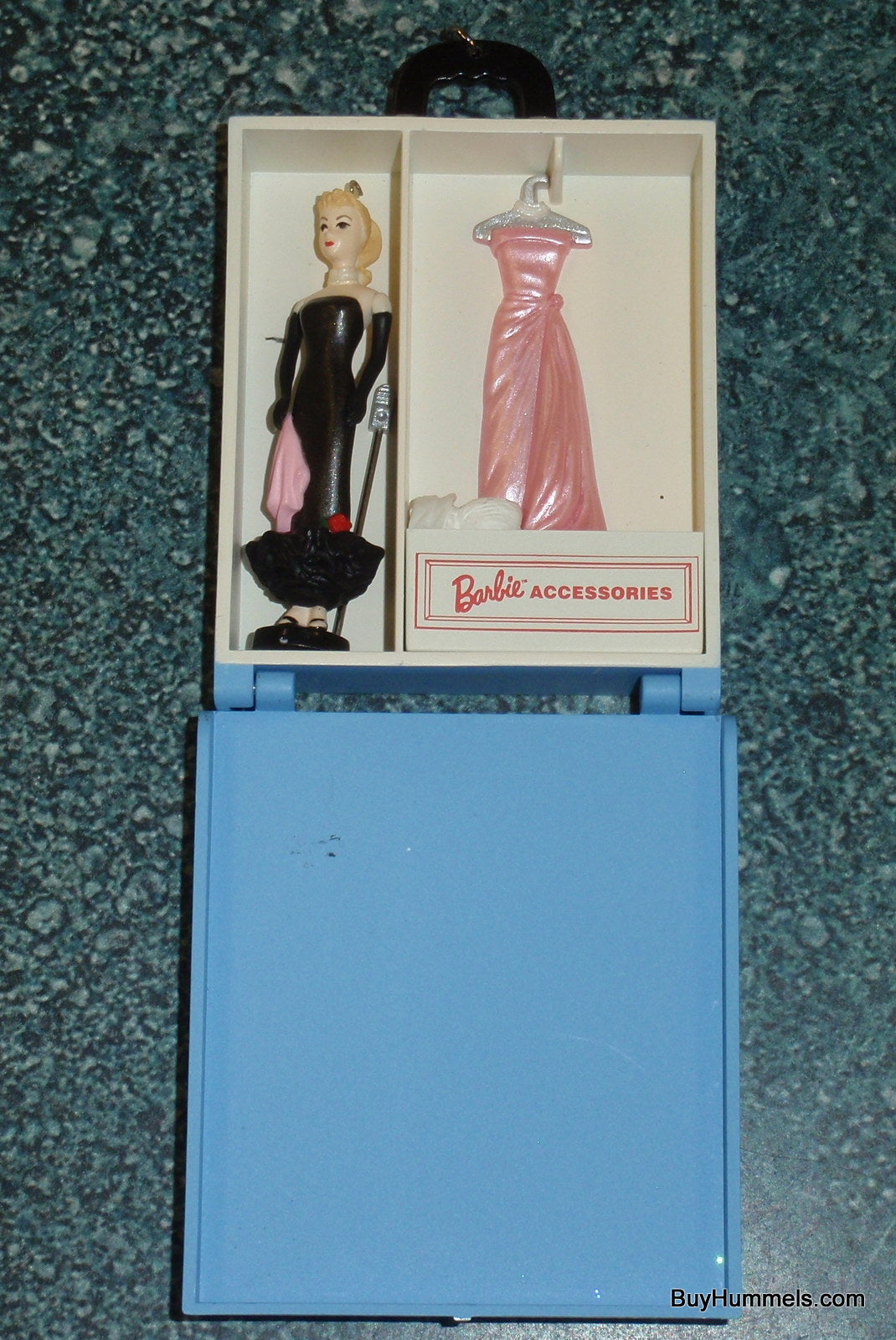 Hallmark Christmas Ornament Barbie Mini Case Opens “Solo In The Spotlight” 2001