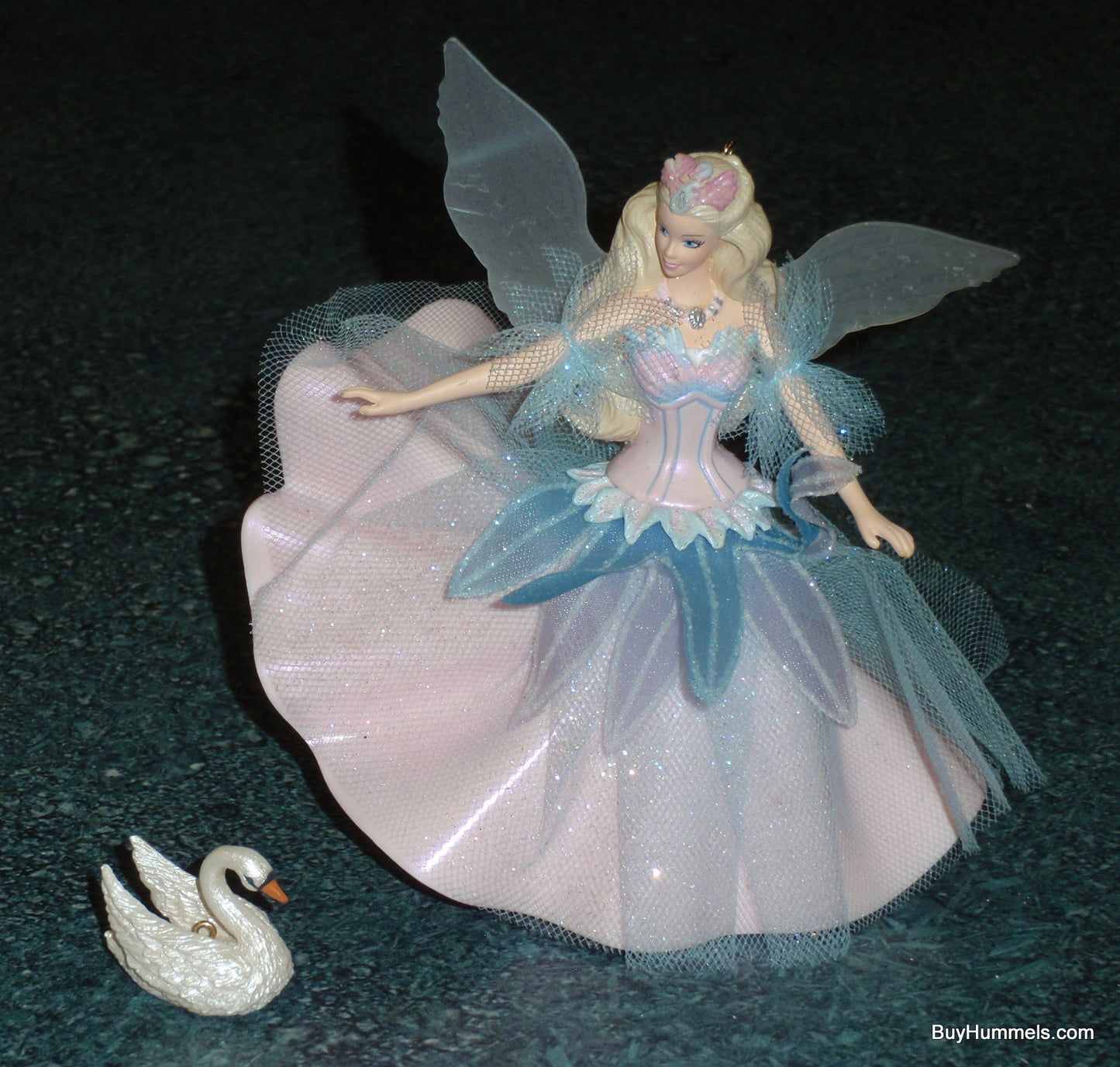 Hallmark Keepsake Christmas Ornament Barbie Swan Lake Christmas Holiday Set 2003
