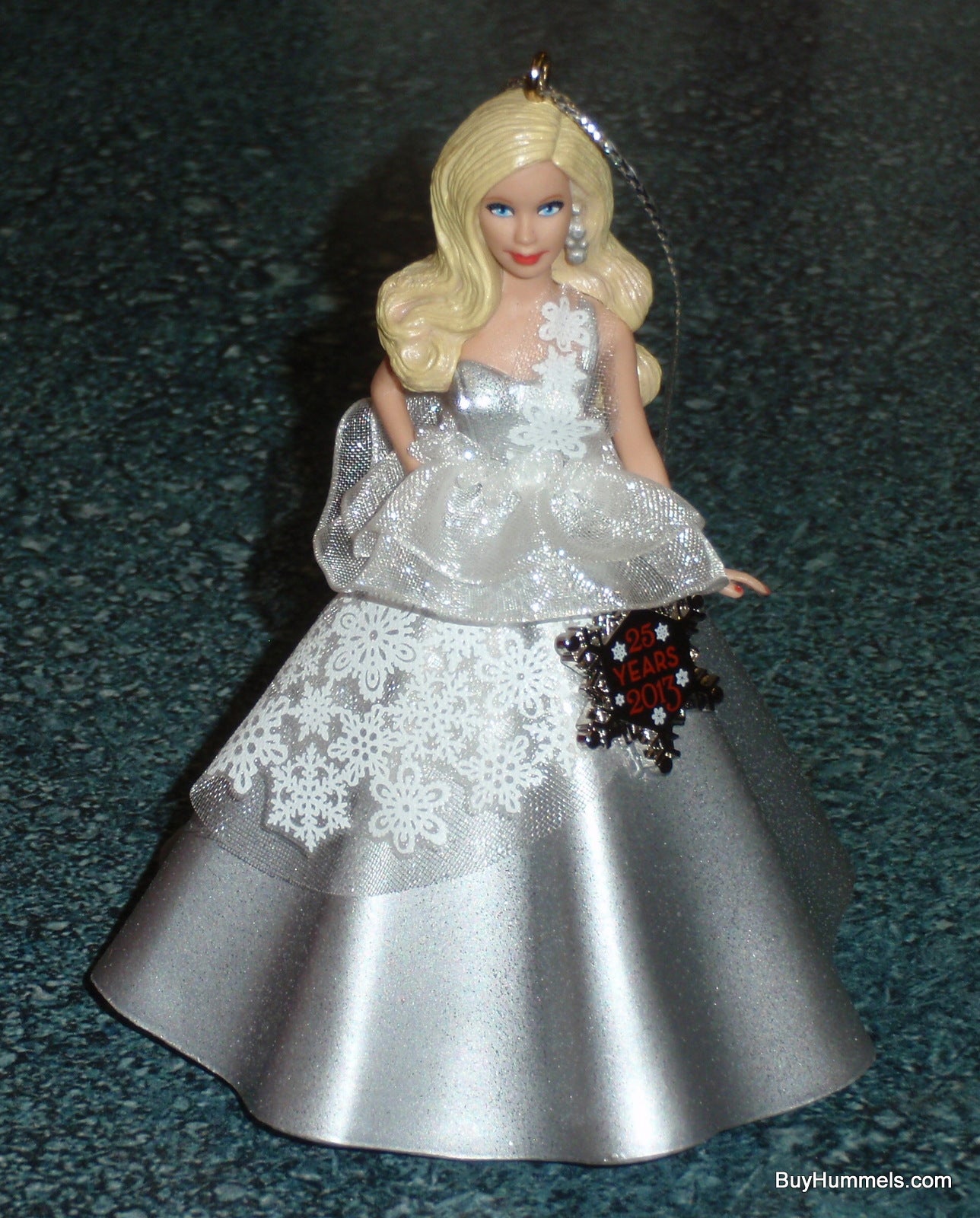 25th Anniversary Ed. Holiday Barbie American Greetings Christmas Ornament 2013