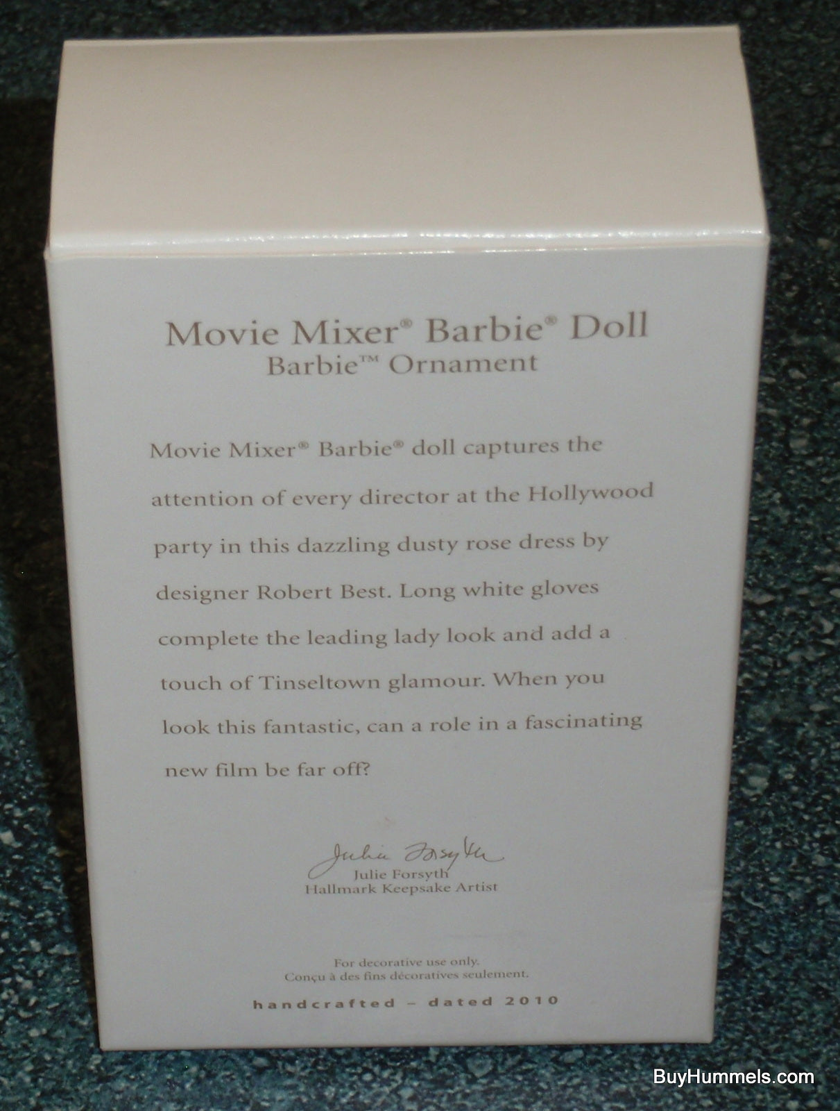 2010 Hallmark Barbie Movie Mixer Keepsake Christmas Ornament Fashion Model GIFT!