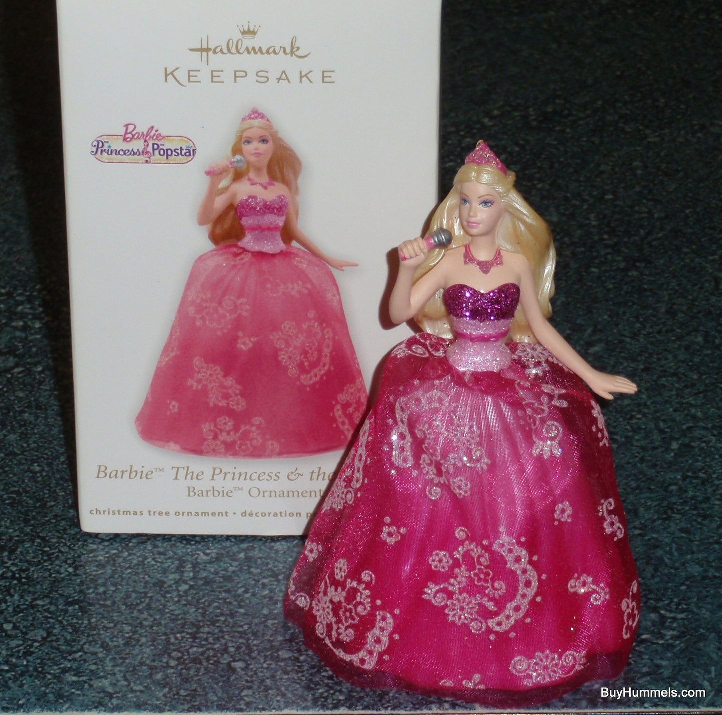 Hallmark Keepsake Barbie The Princess & the Pop Star 2012 Christmas Ornament!