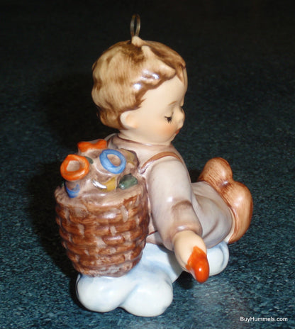 "Love From Above" Goebel Hummel 1989 Christmas Ornament Figurine #481 - Angel with Heart