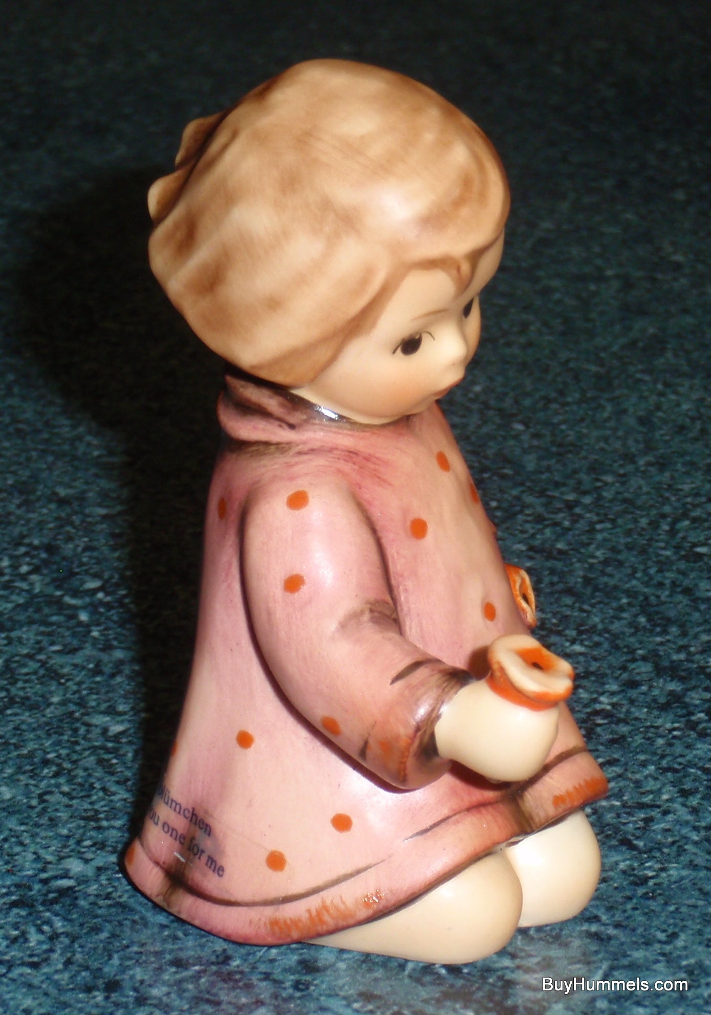 "One For You One For Me" Goebel Hummel Figurine #482 - Little Girl With Flowers!