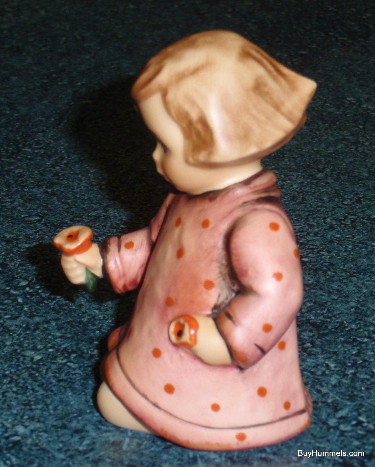 "One For You One For Me" Goebel Hummel Figurine #482 - Little Girl With Flowers!