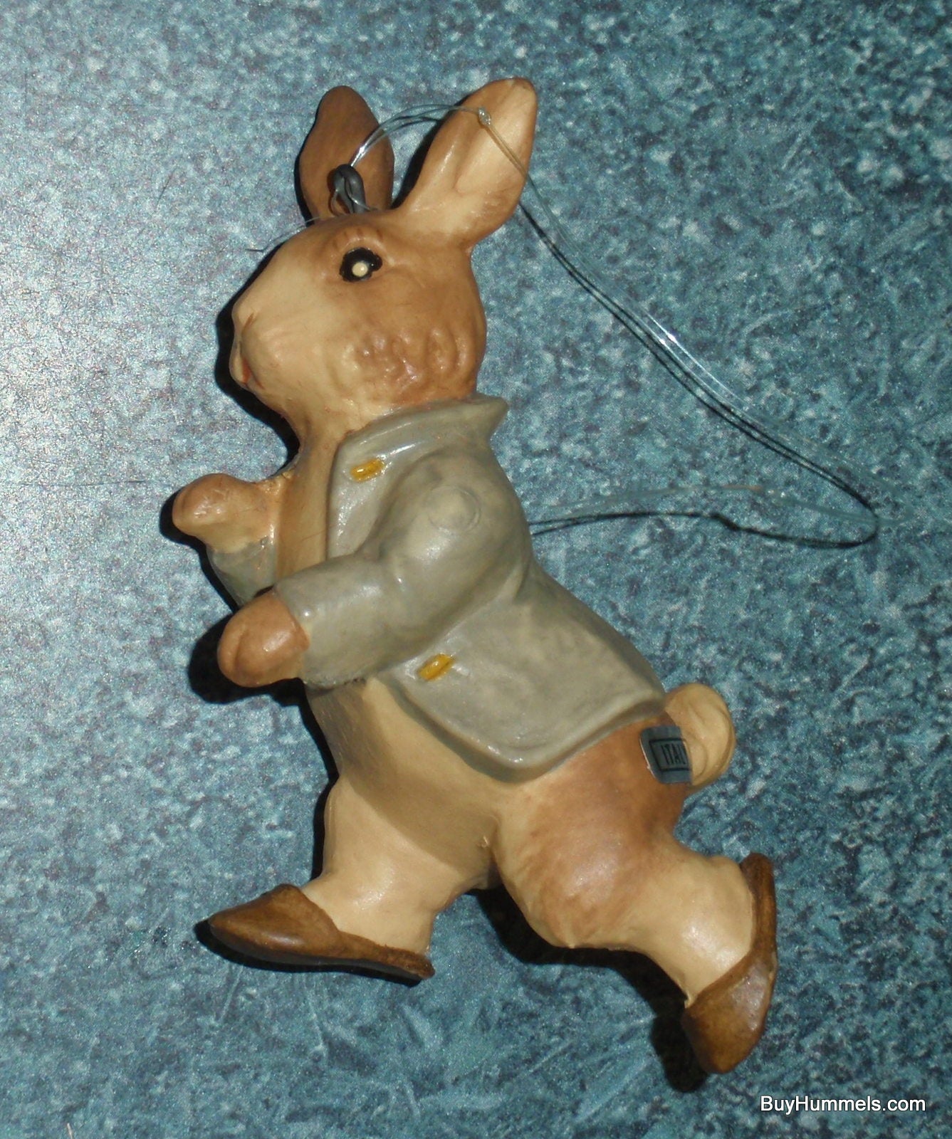 ANRI TORIART BEATRIX PETER RABBIT 1980 ITALY 3" CHRISTMAS ORNAMENT WITH BOX GIFT