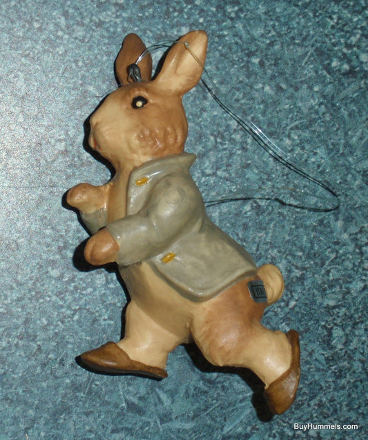 ANRI TORIART BEATRIX PETER RABBIT 1980 ITALY 3" CHRISTMAS ORNAMENT WITH BOX GIFT