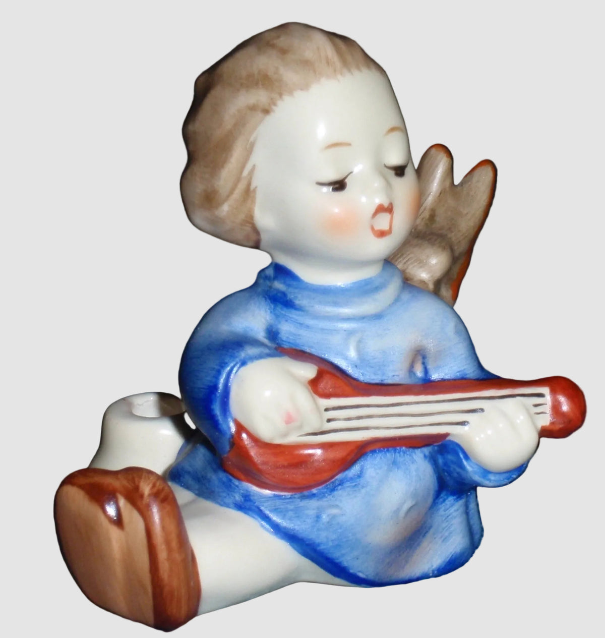 "Joyous News" Candleholder Goebel Hummel Figurine #38 (2.5" x 2.5")